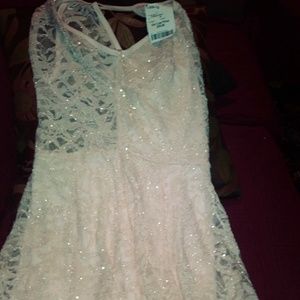 Peach/Blush toned Glittery dress